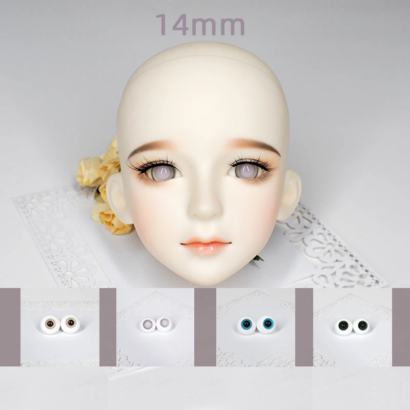 14mm 10mm BJD 1/3 1/4 1/6 Doll Glass Eyes Hot Sell Doll Accessories Glasss Doll Eyeball For Sale Child Gift