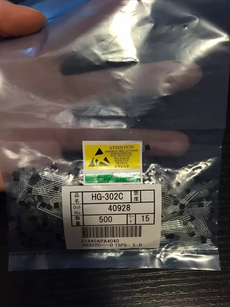 10pcs HG-302C HG302C SIP4 Magnetic field hall sensor  HG302C HG302C receive a transmission on the tube, photoelectric switch