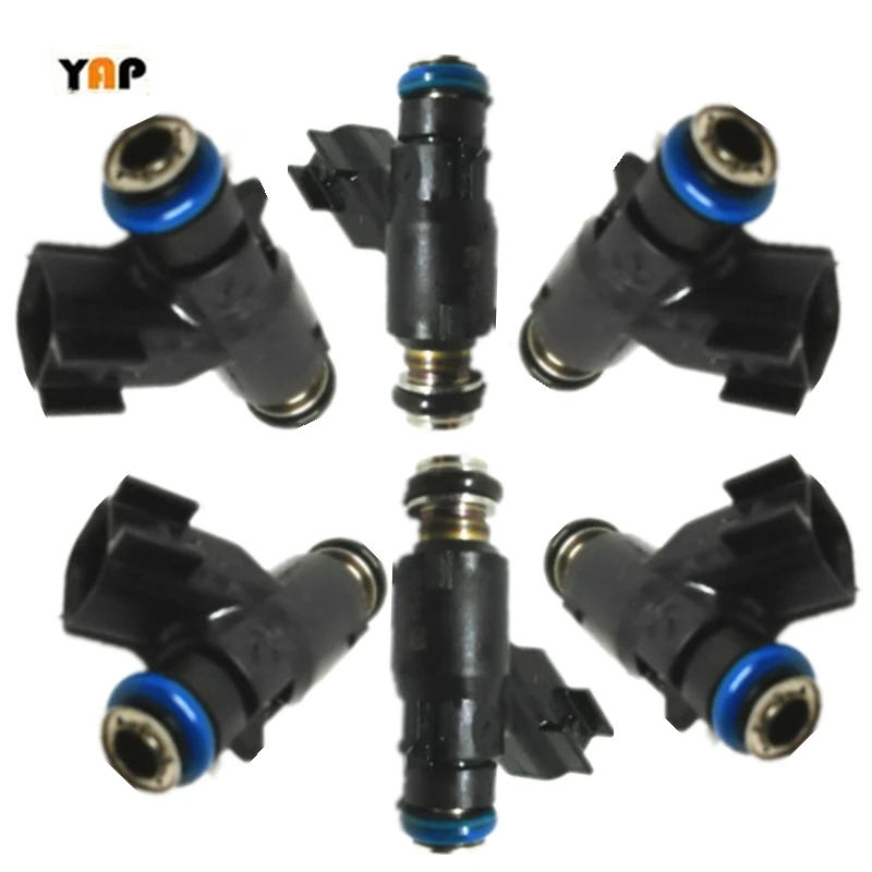 

NEW Fuel Injector (6) FOR HyundaiKia Borrego Genesis Azera Sonata Entourage Amanti 3.3L 3.8L V6 35310-3C300 2006-2012