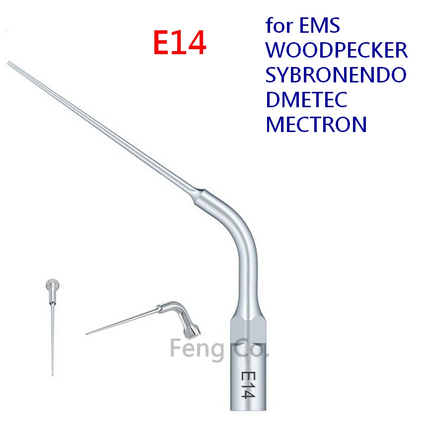 

E14 Ultrasonic Scaler Tips Endo Perio Dental Scaling Fit EMS Woodpecker Handpiece Dentistry Instrument