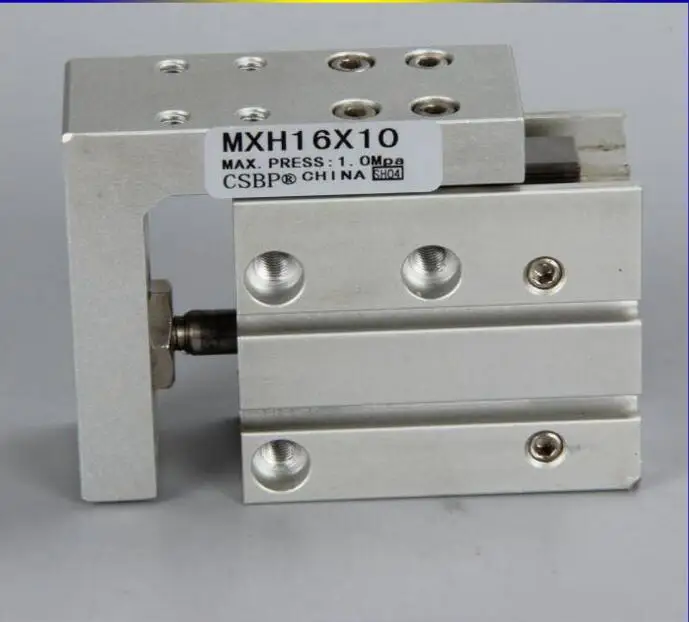 

Bore 6/10/16/20mm stroke 5/10/15/20/25/30/40/50/60mm MXH series pneumatic linear guide compact slide air cylinder