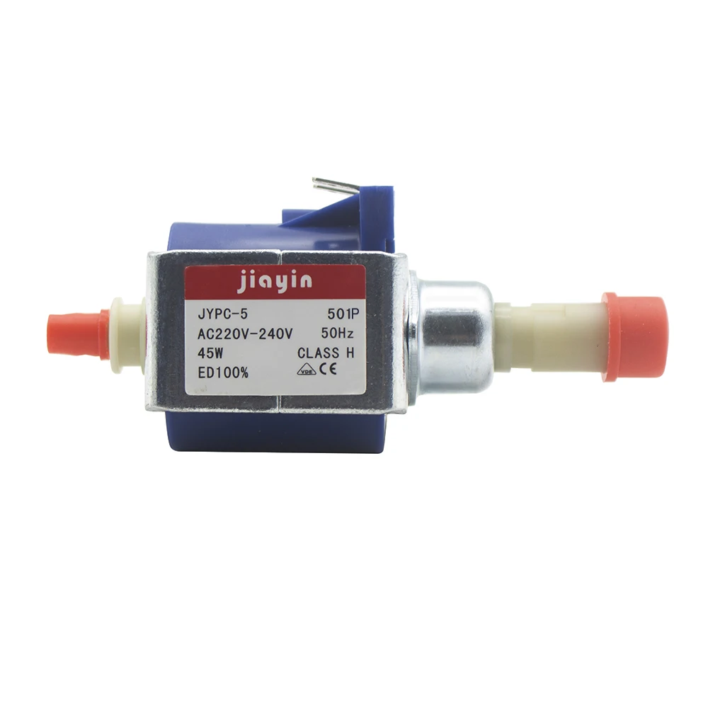 Jiayin JYPC-5 AC 230V 45W Electromagnetic Water Solenoid Pump for Coffee machine , steam mop , garment steamer , vacuum cleaner