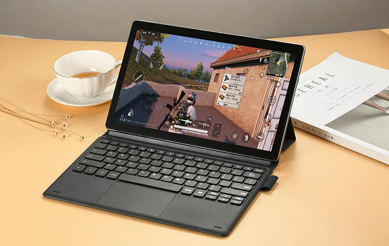 Capa para teclado em couro pu de alta qualidade para tablet microsoft surface pro de 11.6 polegadas