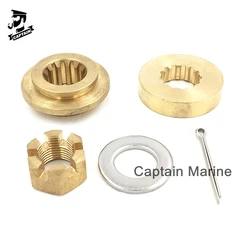 35-60HP Hardware Kit Thrust Washer/Spacer/Nut/Cotter Pin for Honda Outboard Propeller BF35 BF40 BF45 BF50 BF60