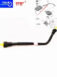 Brake reservoir hose 464611 4635C2 For Peugeot 3008 For Citroen C4 Picasso/DS5 Brake oil tank return pipe