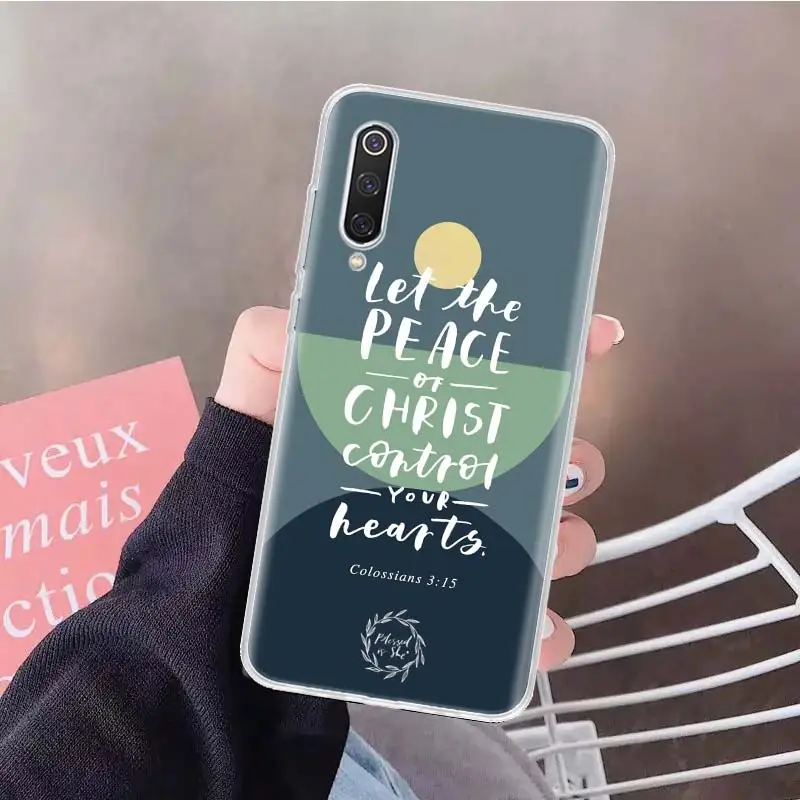 Funda de teléfono suave Dios Jesús Pray para Xiaomi Redmi Note 10, 10S, 9, 9S, 9T, 8T, 11, 11S, 11T, 11E, 12 Pro Plus, 7, 6, 5