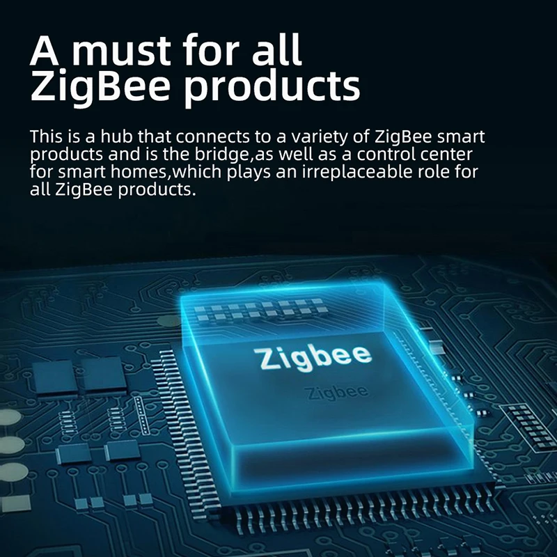 WIFI Tuya Smart Life Zigbee Blutooth Gateway Bridge Mesh Hub for Zigbee Bluetooth Product,Phone APP Remote Control,Multi-Mode