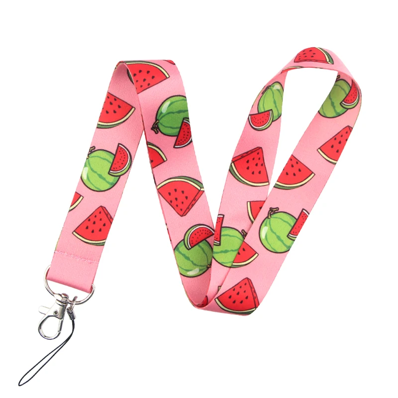 LT683 귀여운 나태 회화 아트 넥 스트랩 Lanyards 키 체인 배지 홀더 ID 카드 패스 교수형 밧줄 Lariat 열쇠 고리 액세서리 선물