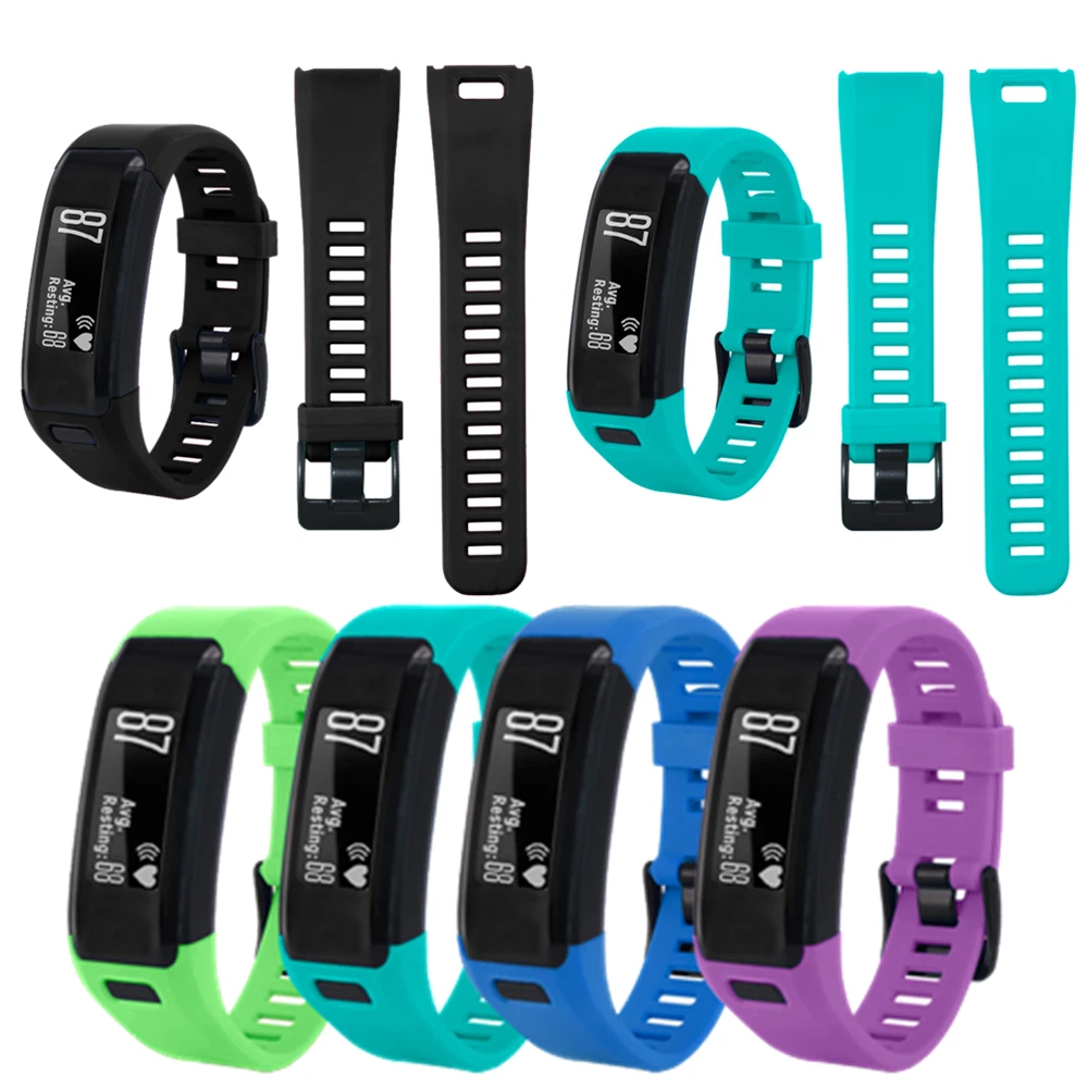 Replacement Wristband For Garmin Vivosmart HR Strap Soft Silicone Watchband For Garmin Vivo Smart HR Accessories Bracelet Straps