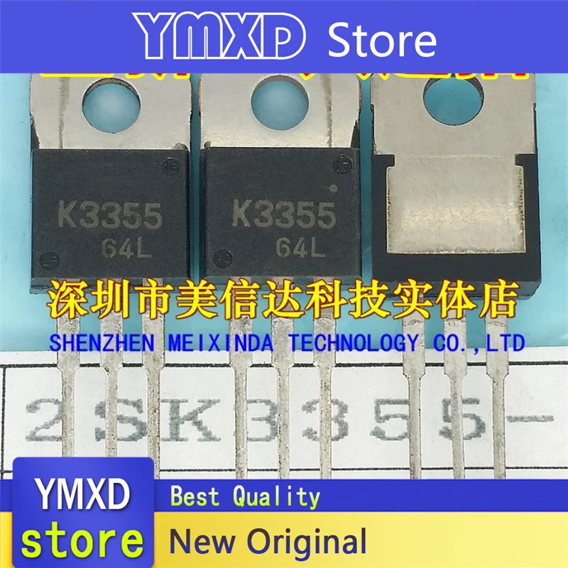 10pcs/lot New Original K3355 2SK3355 Field Effect Tube TO-220 plug-iN Triode In Stock
