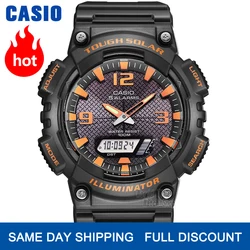 Casio Zegarek mężczyźni top marka luksusowy zestaw g shock 100m Wodoodporny Zegarek kwarcowy Sport LED cyfrowy Wojskowy mężczyźni oglądać g-shock Solar Luminous zegarek do nurkowania relogio masculino reloj hombre AQS