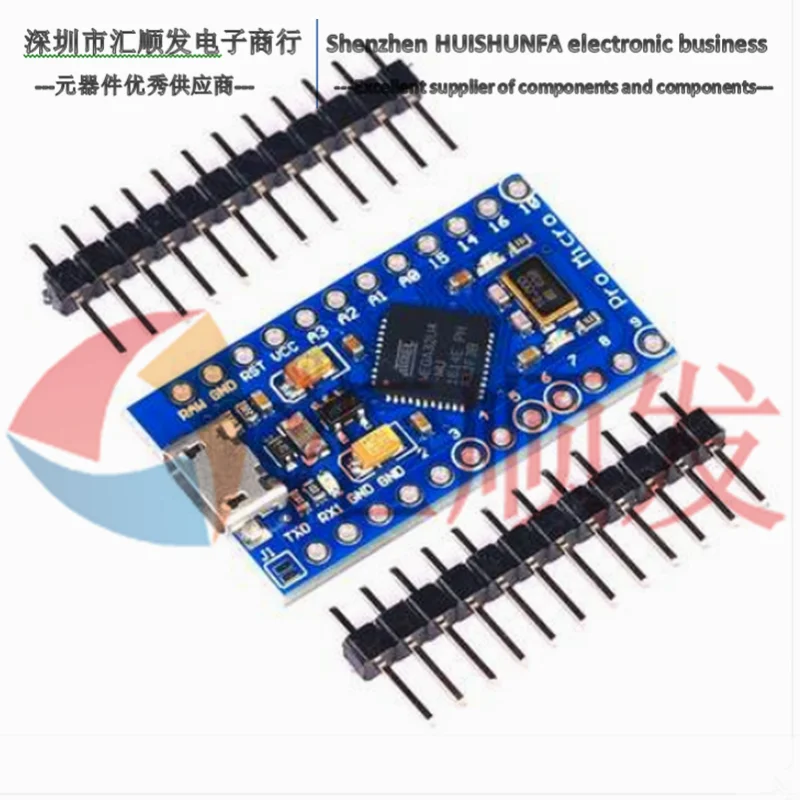 برو مايكرو وحدة يستخدم Atmega32U4 5 فولت 16 ميجا هرتز مع برنامج تحديث USB الخاصة بها