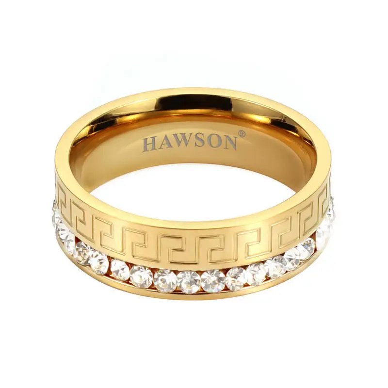 HAWSON Necktie Ring for Men's Tie Fashion Accessory