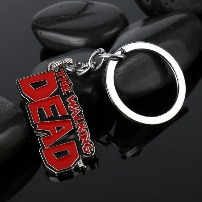 dongsheng Movie Game Gifts The Walking Dead Keychain Key Rings Holder For Gift Chaveiro Car Key Chain Jewelry Men Souvenir 1pcs