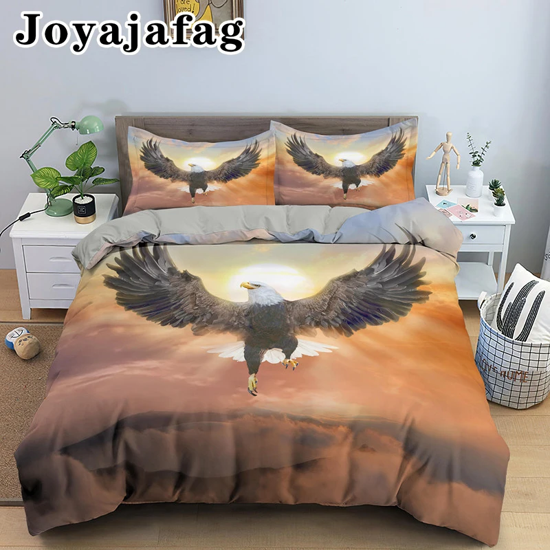 The Eagle Spreads Wings And Soars Bed Sets Aldult Boys Bedding Set Single Queen King Size Bedroom Duvet Cover And Pillowcase