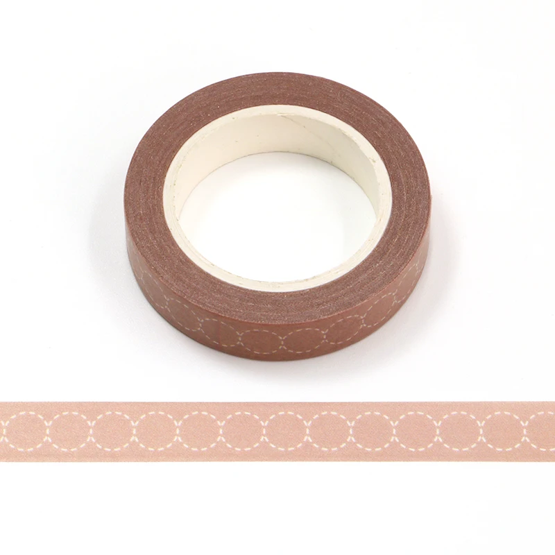 

1PC 10mm x 10m White Circle Grey color washi tape Scrapbook Paper Masking Adhesive washi tape washi stickers