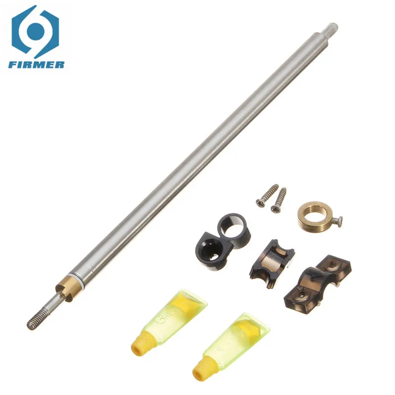 Brand New FT011-12 Steel Tube Pipe Assembly Metal Shaft Spare Parts Component For Feilun FT011 RC Boat Ship Speedboat