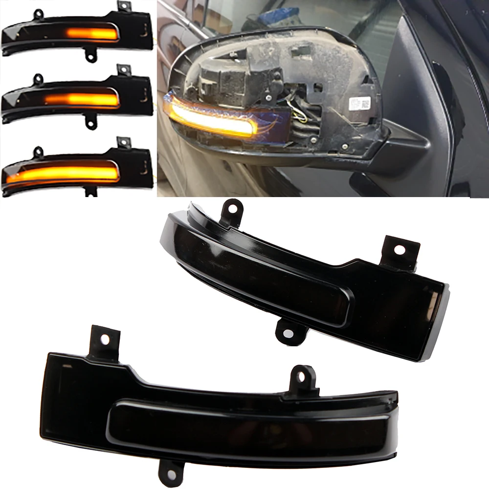 

2X For Mitsubishi Outlander 2013-2020 Lancer 2016 OEM 8351A135 LED Side Wing Dynamic Turn Signal Light Rearview Mirror Indicator