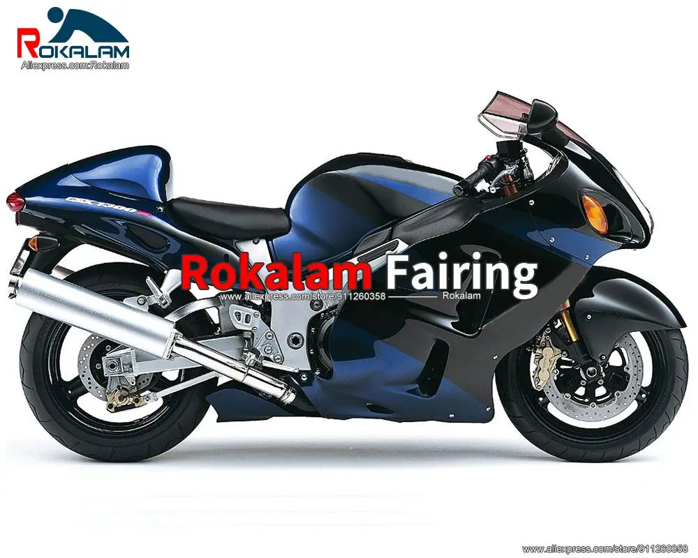 

Fairing Kit For Suzuki GSXR1300 1999 2007 Hayabusa 99-07 Black Blue Motorcycle Aftermarket ABS Body Shells (Injection Molding)