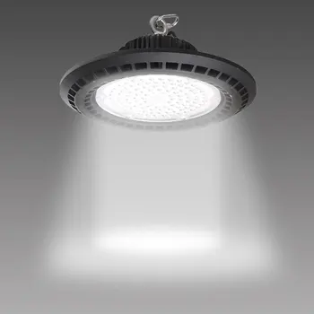 50 واط/100 واط/150 واط/200 واط مصباح ليد عالي الإضاءة بحجيرة مقعرة تركيبات 14000lm 6500 كيلو ضوء النهار الصناعية التجارية خليج الإضاءة ل ورشة داخل مستودع