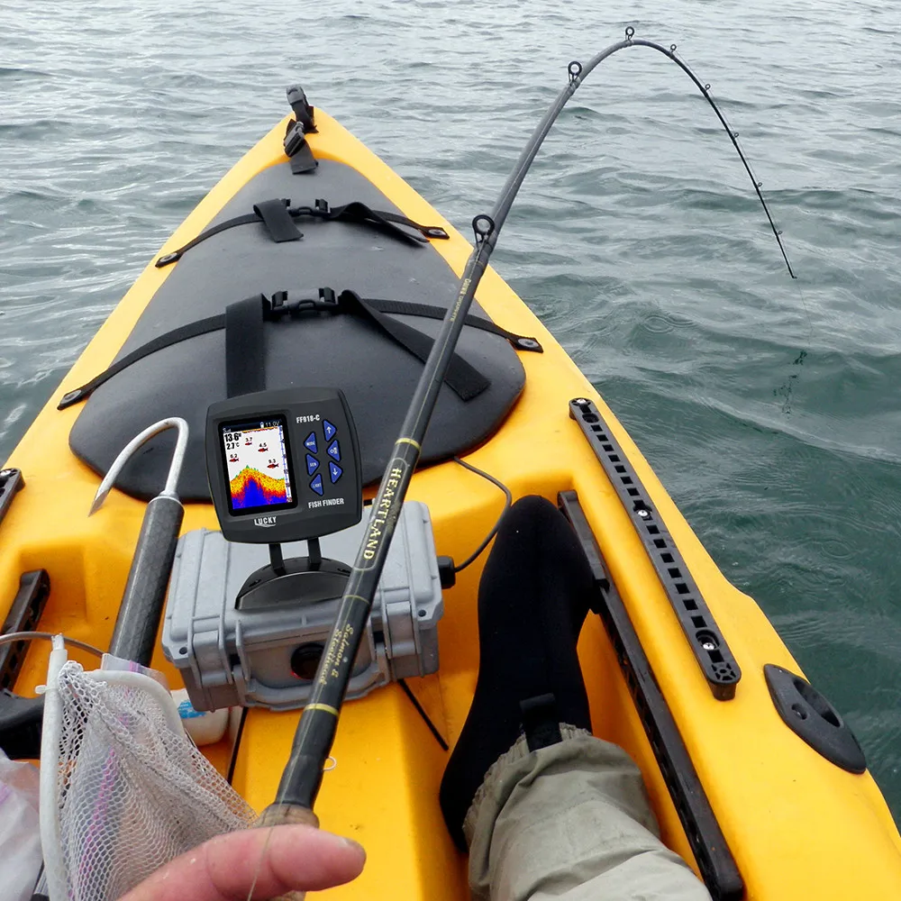 Lucky FF918-C180S – Sonda con cable para pesca embarcada - imagen 5