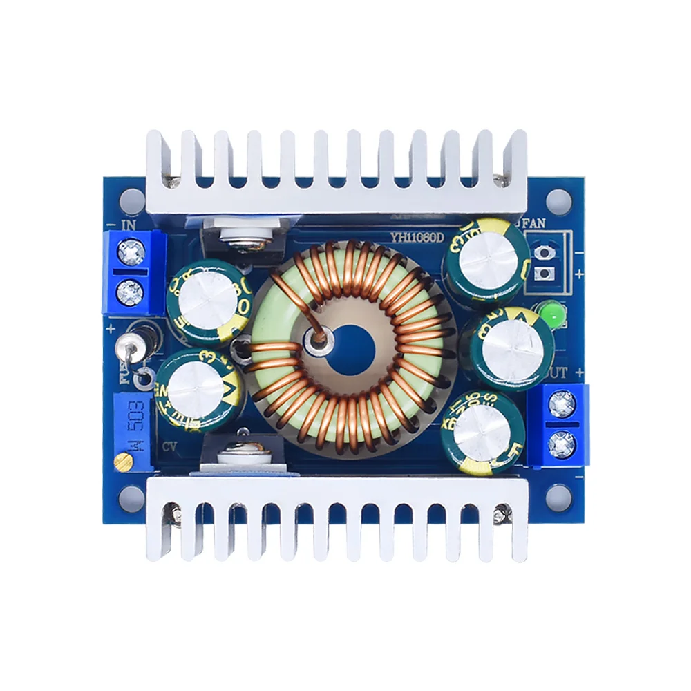 100W 5-40V 12A DC-DC High Power Low Ripple Adjustable Step-down Module 95% Efficient Car Power Module 12/24V to 3.3V/5/12V