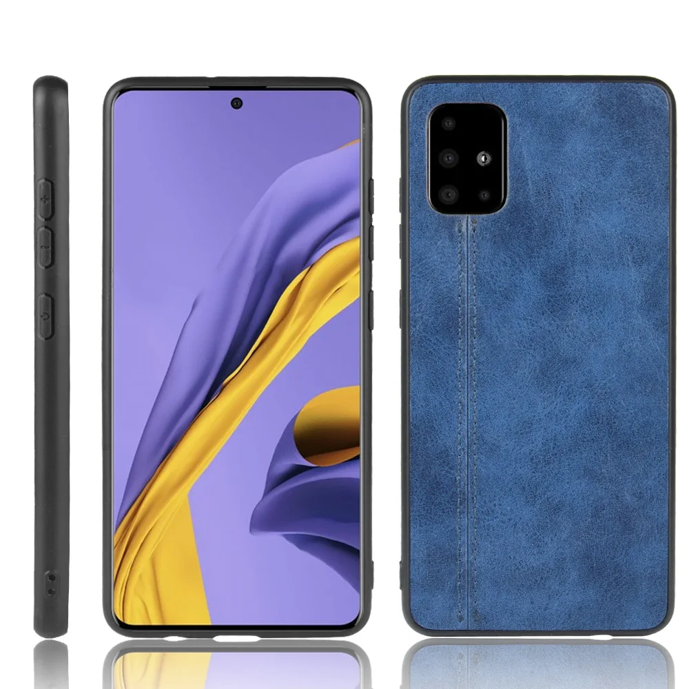 For Samsung Galaxy A71 5G Case Genuine Leathe For Samsung A71 5G A716 A716B A716S A716U Phone Cases Back Capas Fashion Funda