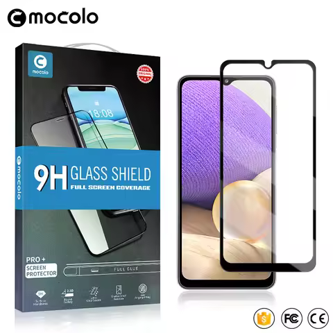 Mocolo Full Screen Tempered Glass Film On For Samsung Galaxy A22 A22s A23 A24 A32 A33 A34 A35 A36 5G 4G A 33 34 35 36 Protector