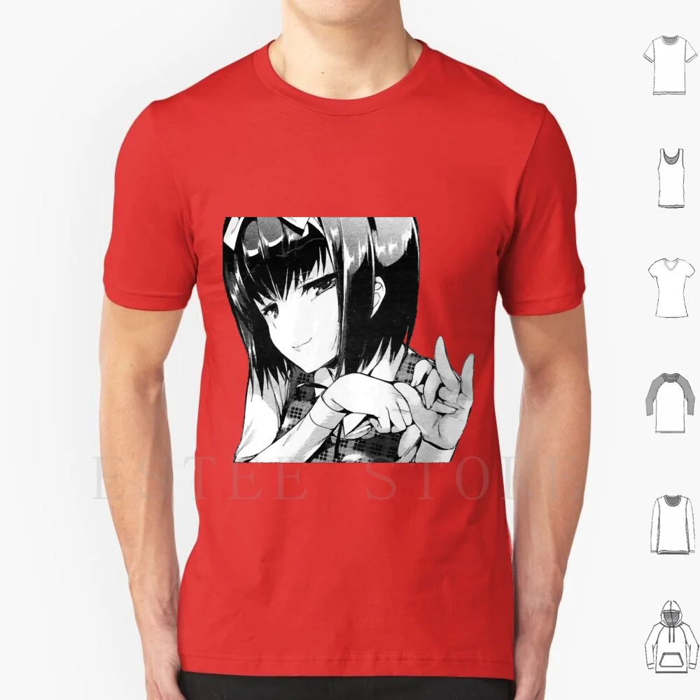 Hentai Sex Innuendo Anime Girl T Shirt Cotton Men DIY Print Hentai Hentai Echi Eroge Anime Anime And Manga Cute Kawaii Ecchi
