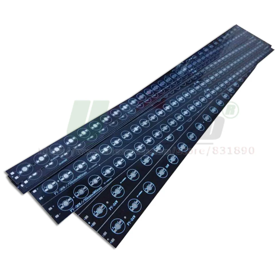 50pc LED PCB L:960mm Aluminum heatsink plate 12W 18W 24W 30W 36W Floolight pcb for LED Aquarium Wall Light Strip LAMP DIY by DHL