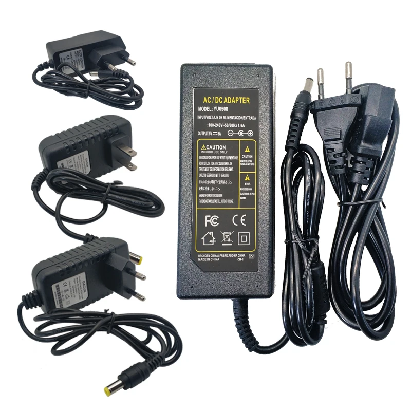 AC DC 5V 12V 24V Power Supply 1A 2A 3A 5A 6A 8A 10A Transformer 220V To 12V 5V 24V Switching Power Supply Adapter 5 12 24 V Volt