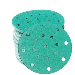 100pcs 6 Inch 150mm 15/17 Hole 60-2000 Grits Sanding Discs Premium Hook and Loop Heavy Duty Sandpaper for Random Orbital Sanders