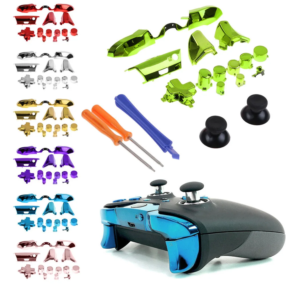 

New Replacement Bumper LB RB Trigger Buttons Part Repair Accessory Kit Buttons Set For Microsoft Xbox One Elite Controller