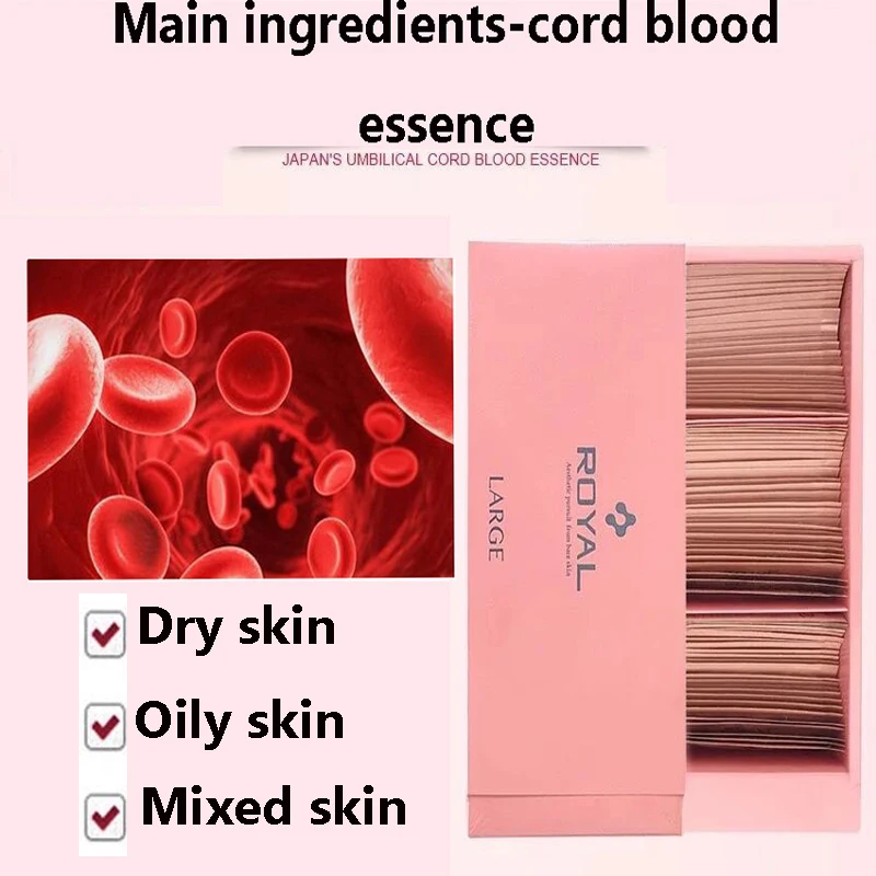 New Tech Janpan Royal Umbilical Cord Blood Placenta Serum Youth Activating Drainage Essence Facial Anti Aging Care