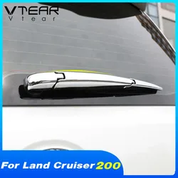 Vtear rear windshield wiper cover decoration car styling frame exterior accessories trim For Toyota LAND CRUISER 200 2020 parts