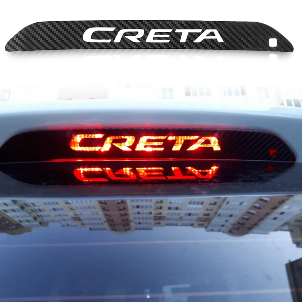 Rear High Braking Light Frame Styling Cover Protection trim For Hyundai IX25 Creta 2015 2016 2017 2018 Accessories