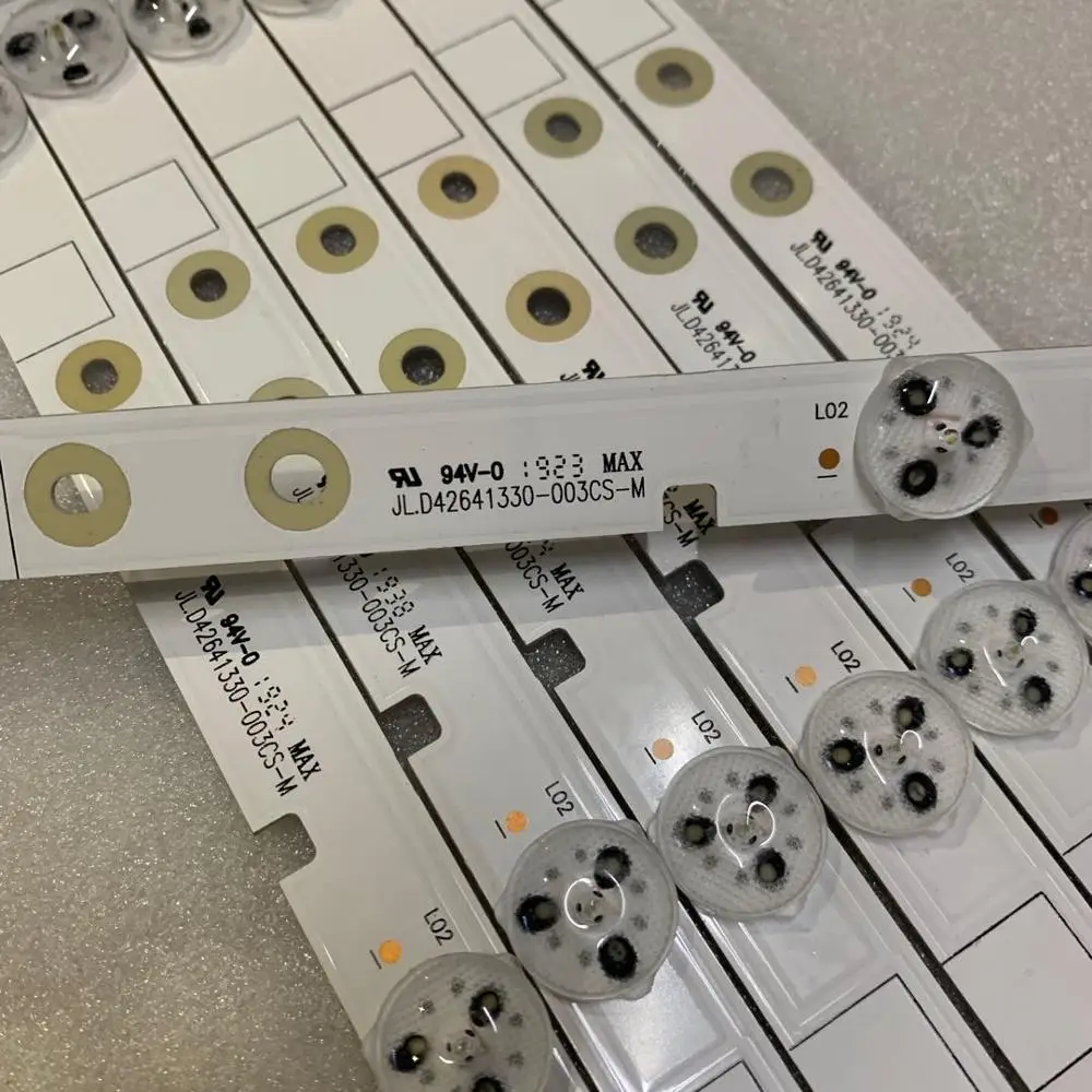 Bande de rétro-éclairage pour Hisense LED43EC500U/43N2000 100 JL.D42641330-003CS-M MM, 50-402/qualité, LED43EC500U LED43N2000