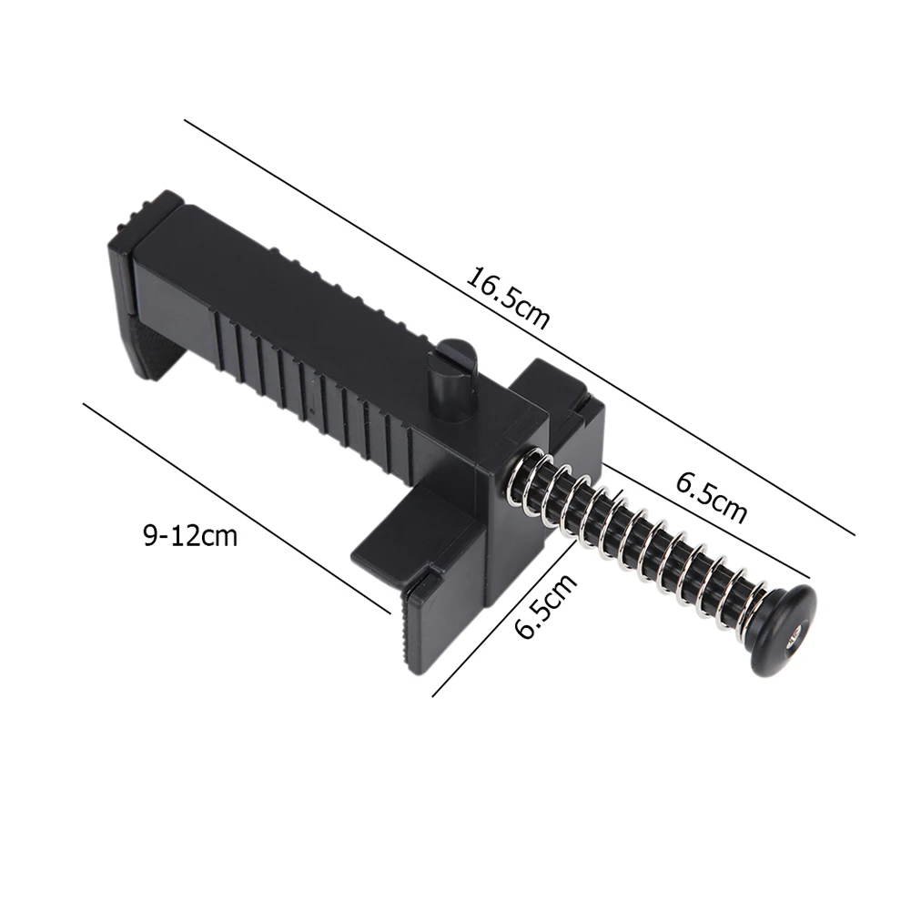 2Pcs Brick Liner Durable Anti-Skid Brick Line Runner Line Clip Wire Drawer Bricklaying Tools For Building Construction Black/Red