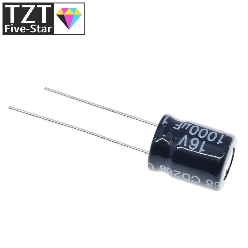 TZT 10/30 Stück Hochwertige 16V1000UF 10*13mm 1000UF 16V 10*13 Kondensatoren – Detail 6