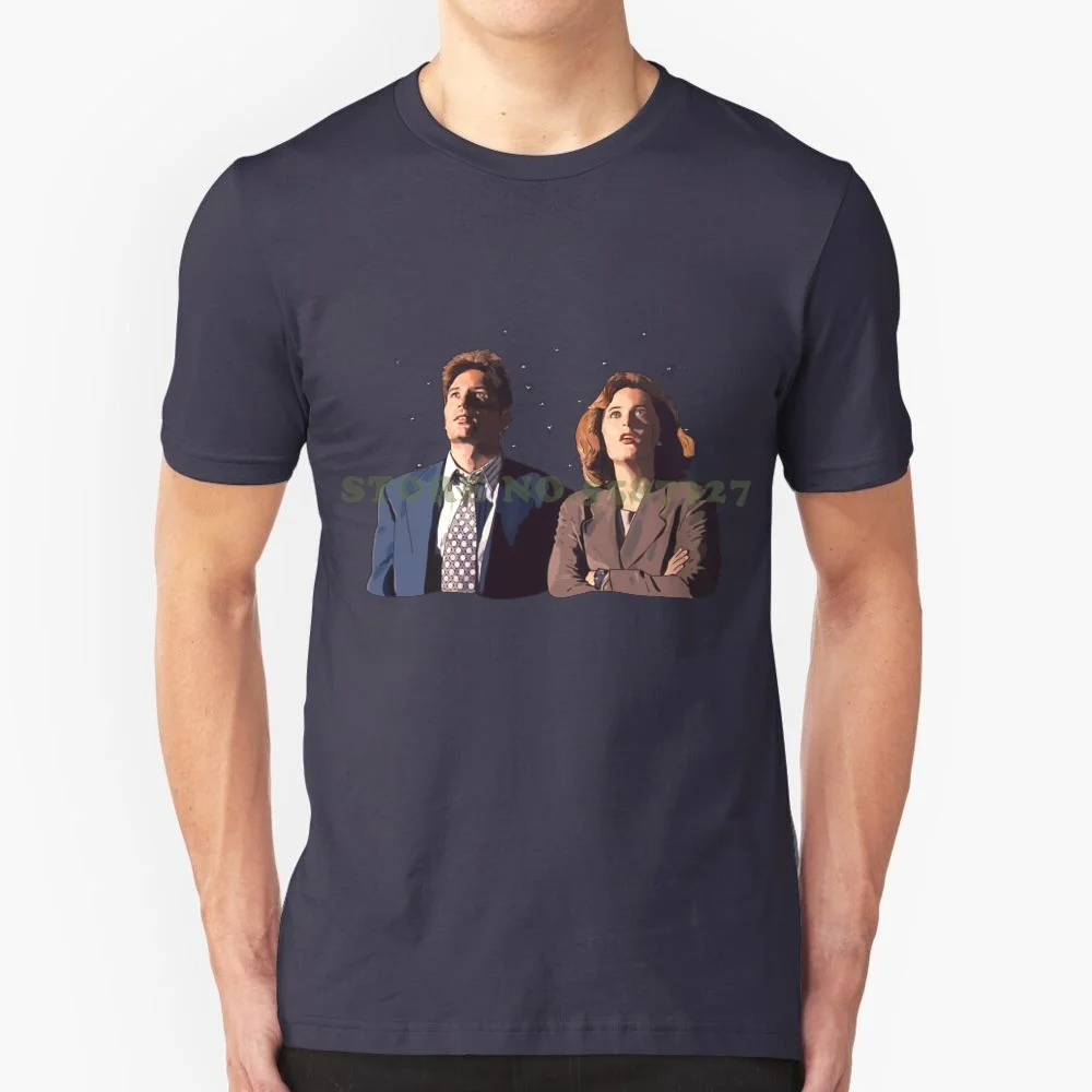 The X Files Deep Throat Fox Mulder And Dana Scully Fashion Vintage Tshirt T Shirts X Files Xfile Txt Mulder Fox Mulder Scully