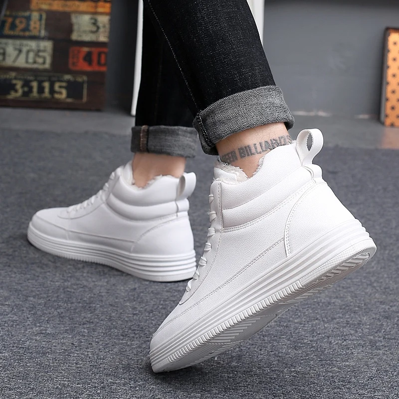 Tenis Masculino 2019 Winter Men Tennis Shoes Plush Warm Walking Fitness Sport Shoes Trainers Sneaker Zapatillas Hombre Deportiva