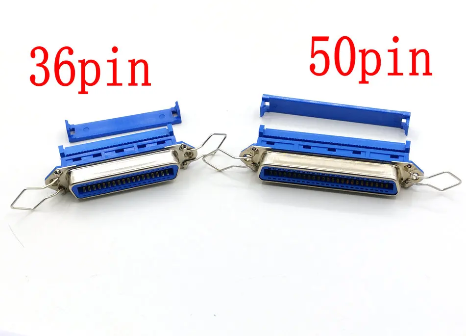 20pcs 36pin/50Pin Female Centronic IDC Crimp Connector for SCSI Ribbon Flat Cable