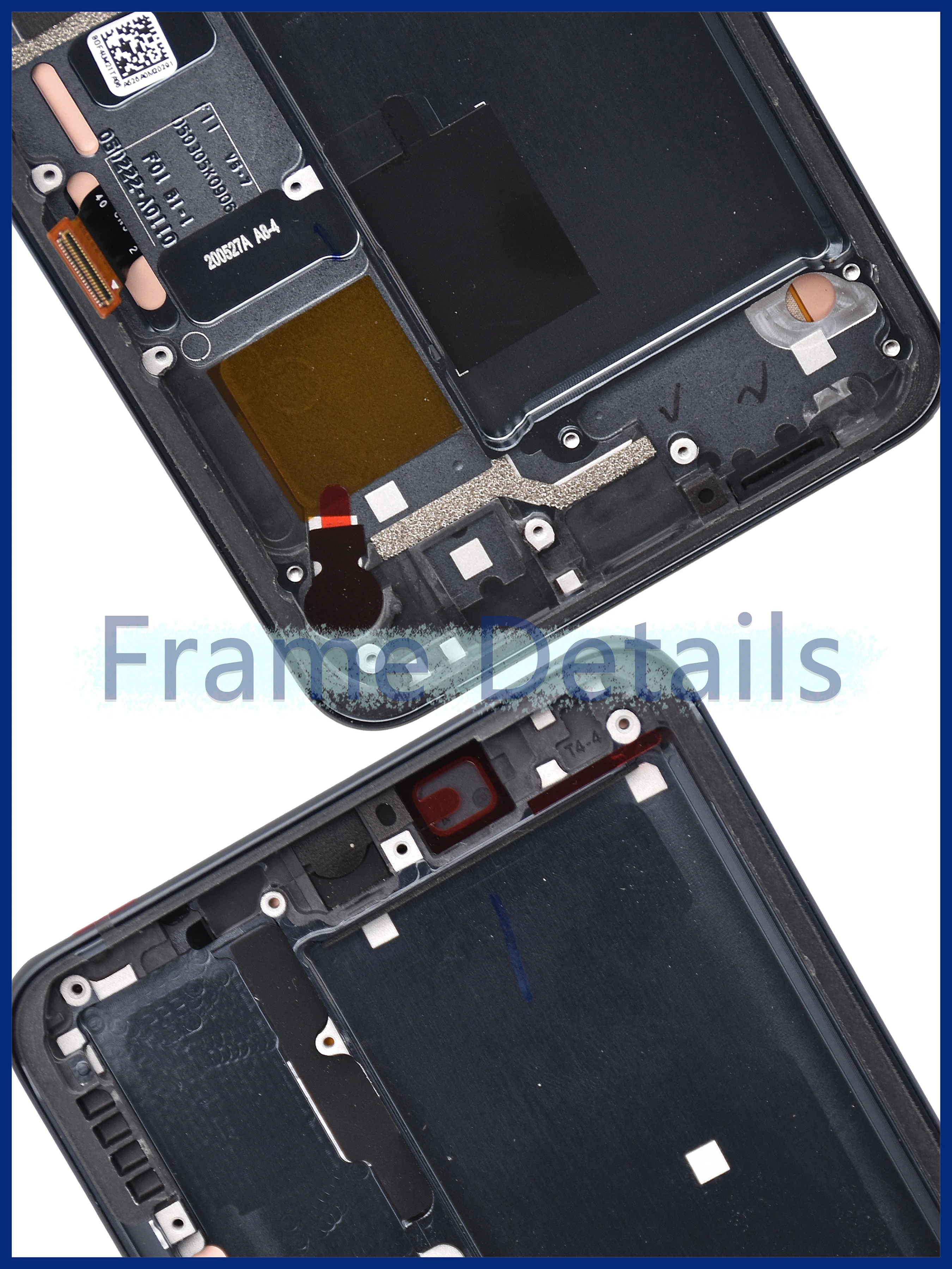 LCD Display Touch Screen Assembly, Xiaomi Mi Note10, 6.47 \