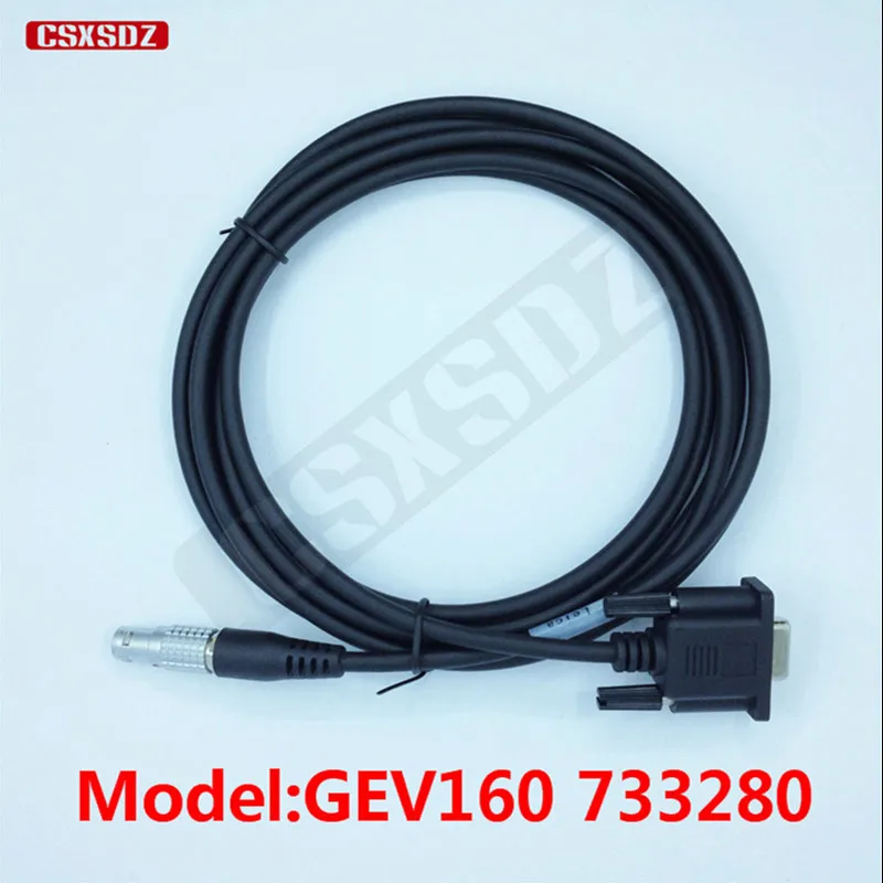 new-leica-gps-download-data-cable-733280-gev160-data-transfer-cable-connects-gx-grx1200-to-pc-9-pin-rs232-serial