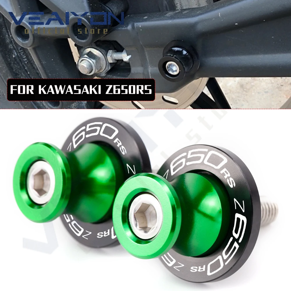 

Motorcycle Accessories CNC Aluminum M8 Swingarm Spools Slider Stand Screw For KAWASAKI Z 650RS Z650RS Z650 RS Z 650 RS 2022