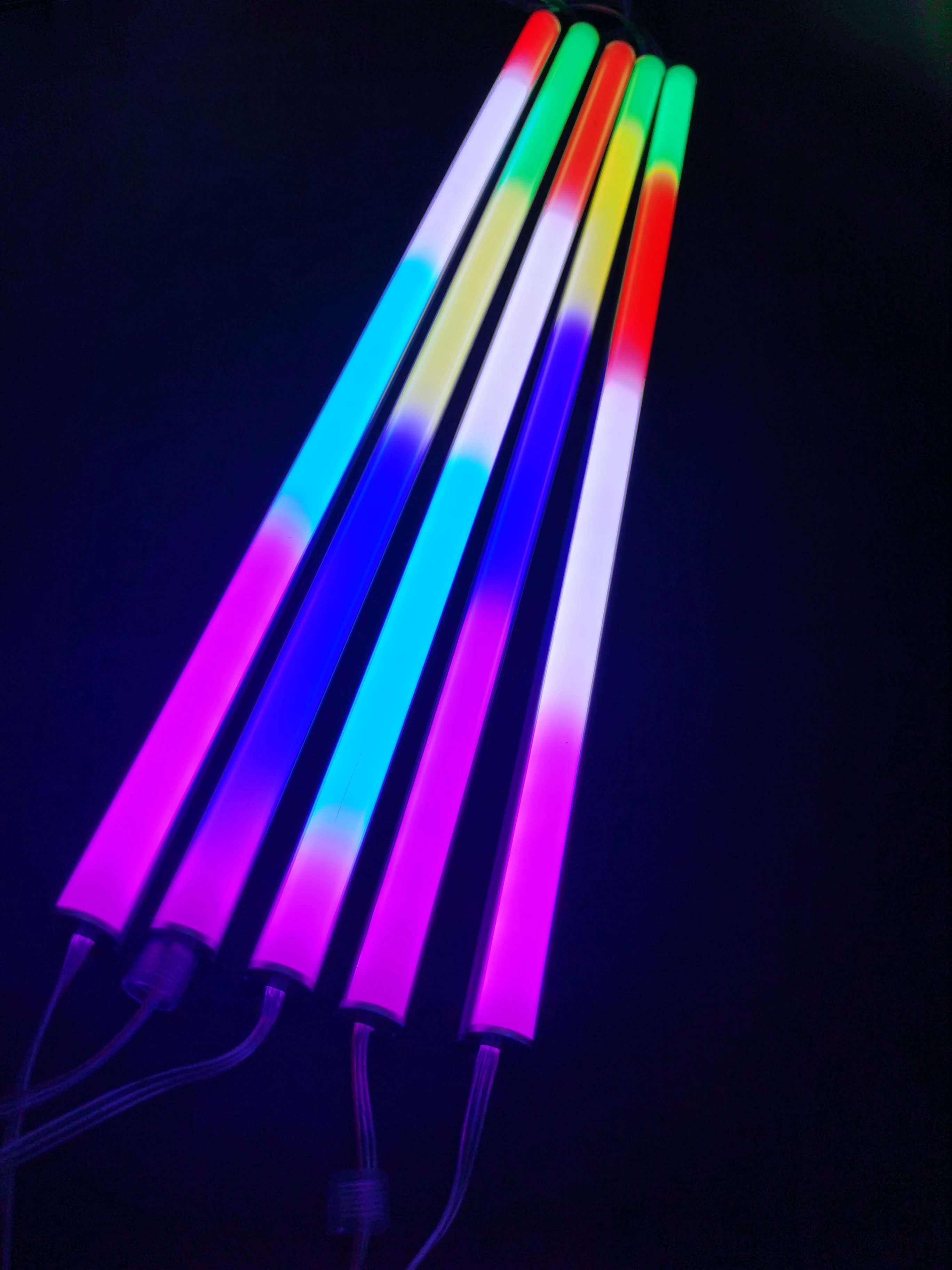 DC12V SK6813/WS2812B 5050RGB  64LEDS/M Linear Tube Light Bar , RGB addressable full color LED Stage Pixel Bar