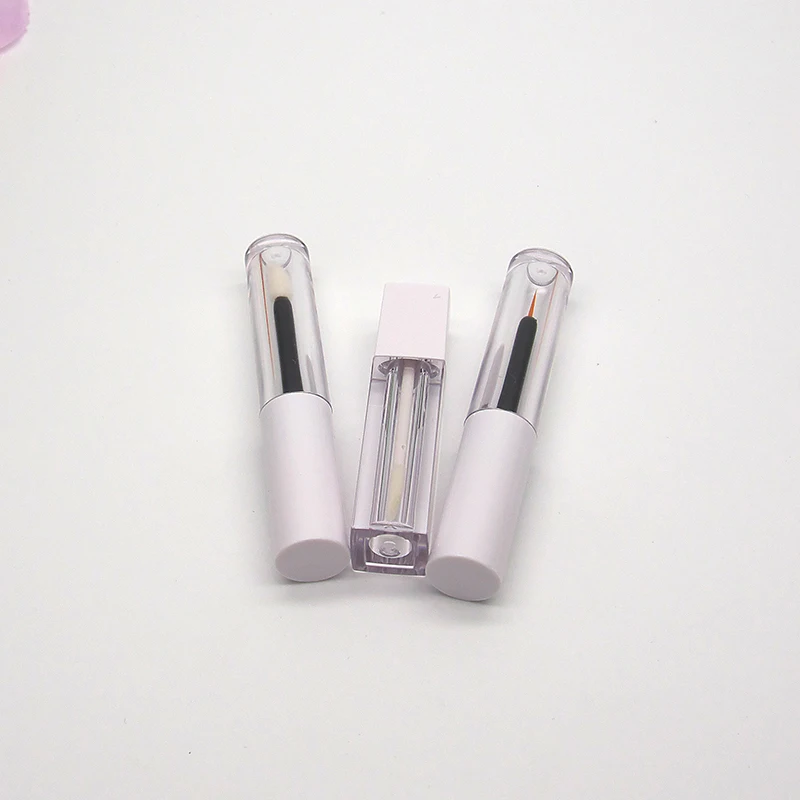 0.8ml 1.2ml Plastic Lip Gloss Tube Mini Lipgloss Bottle,1ml Mascara Eyeliner Tube Eyelash Vials Empty Sample Cosmetic Container