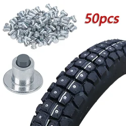 Pneu antiderrapante para motocicleta e bicicleta, picos universais de neve inverno, grampos de pneus para carro, bicicleta, solas de sapato, unhas de neve