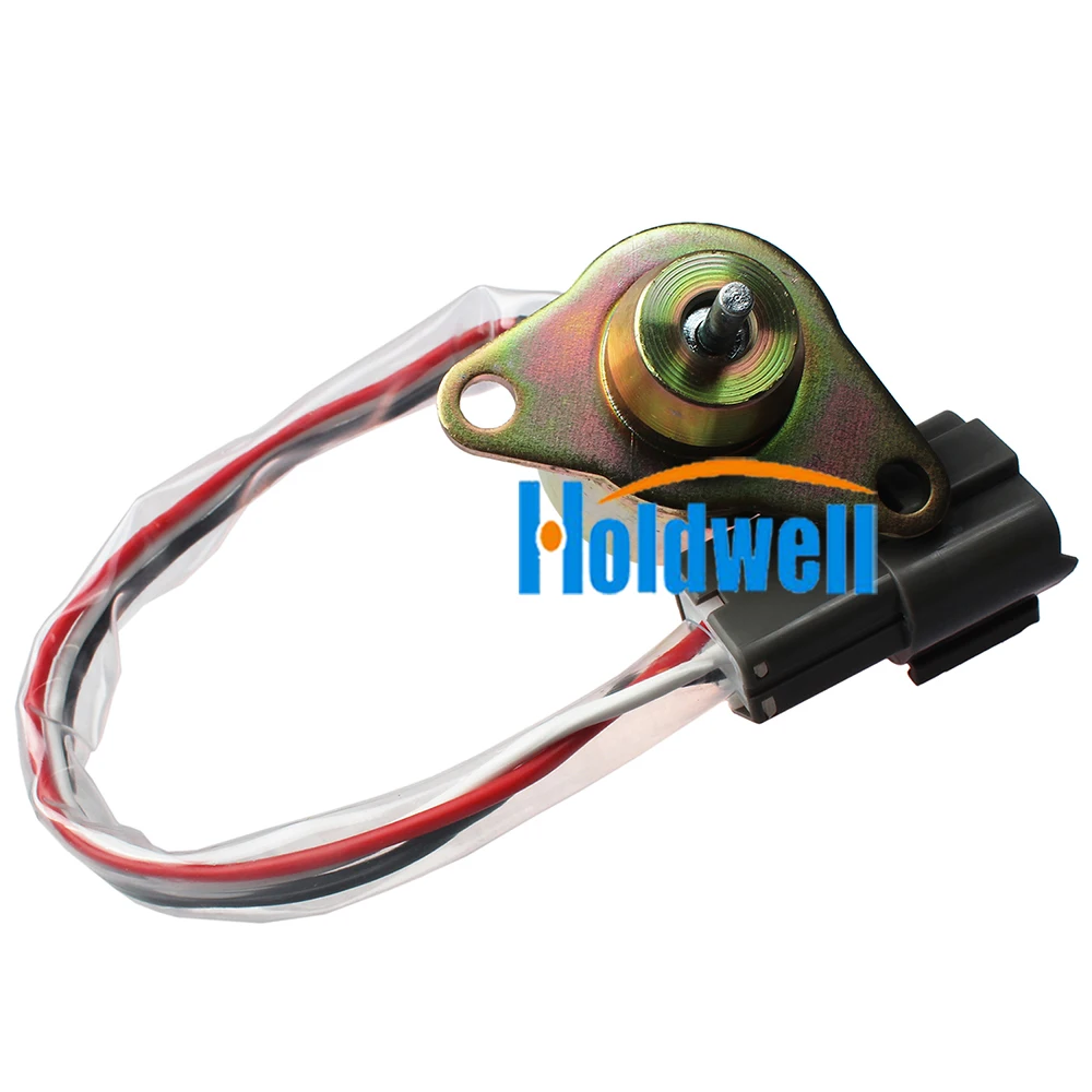 Holdwell 12V Fuel Stop Solenoid VOE14521915 for Volvo EC20C EC27C EC55B EW55B EC35C EC55C EC20C   ECR58 ECR88 ECR28 Excavator