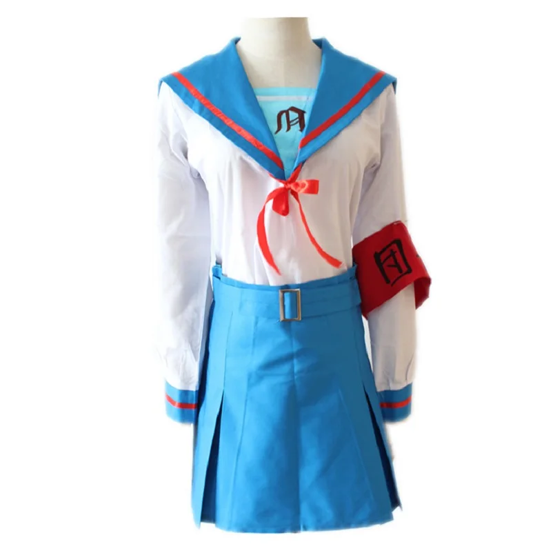 

Anime Cos Suzumiya No Yuuutu The Melancholy Of Haruhi Cosplay Costumes